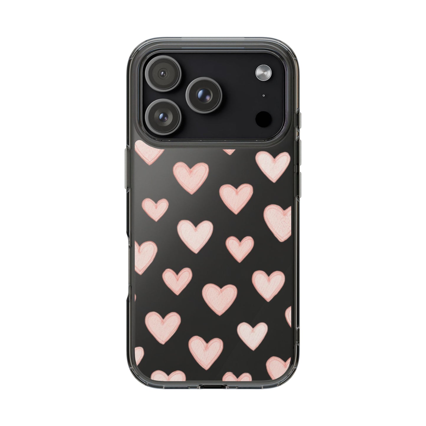 Pink Hearts iPhone Case