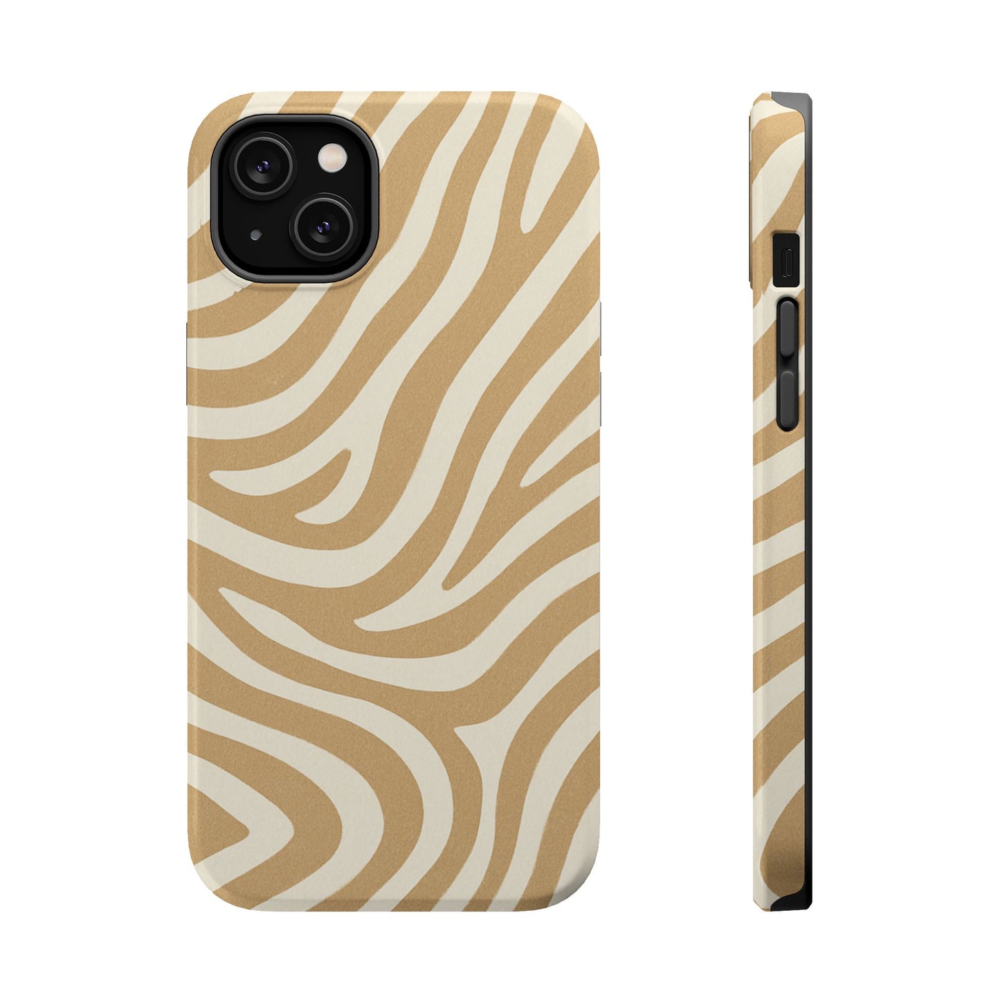 Ivory Zebra Magnetic Case
