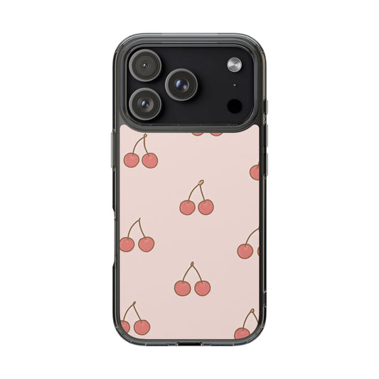 Pink Cherries iPhone Case