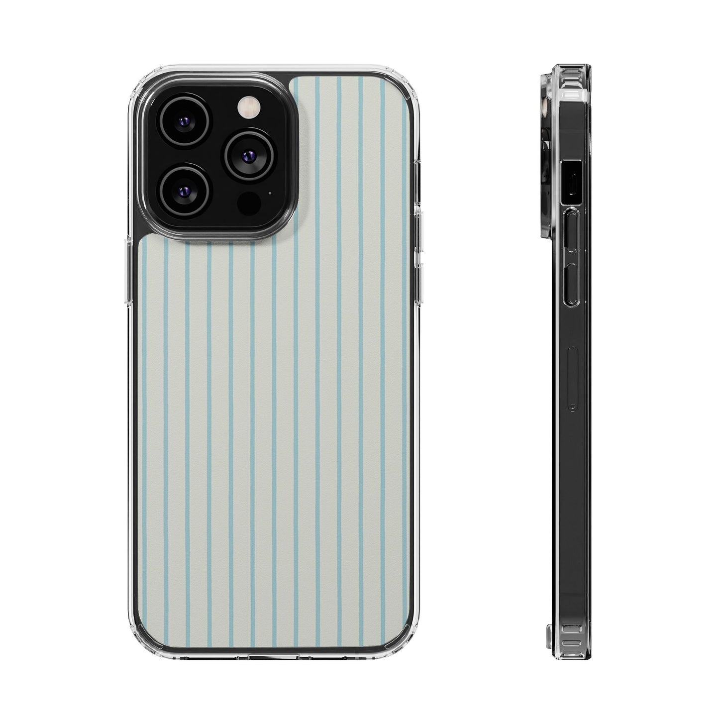 Blue Lines iPhone Case