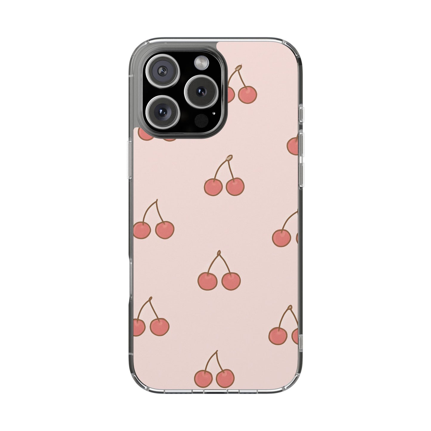 Pink Cherries iPhone Case