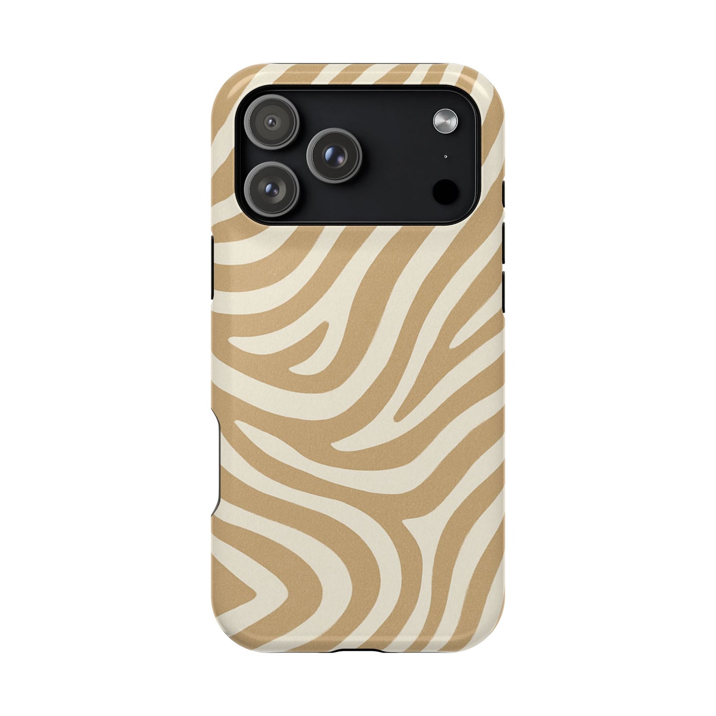 Ivory Zebra Magnetic Case