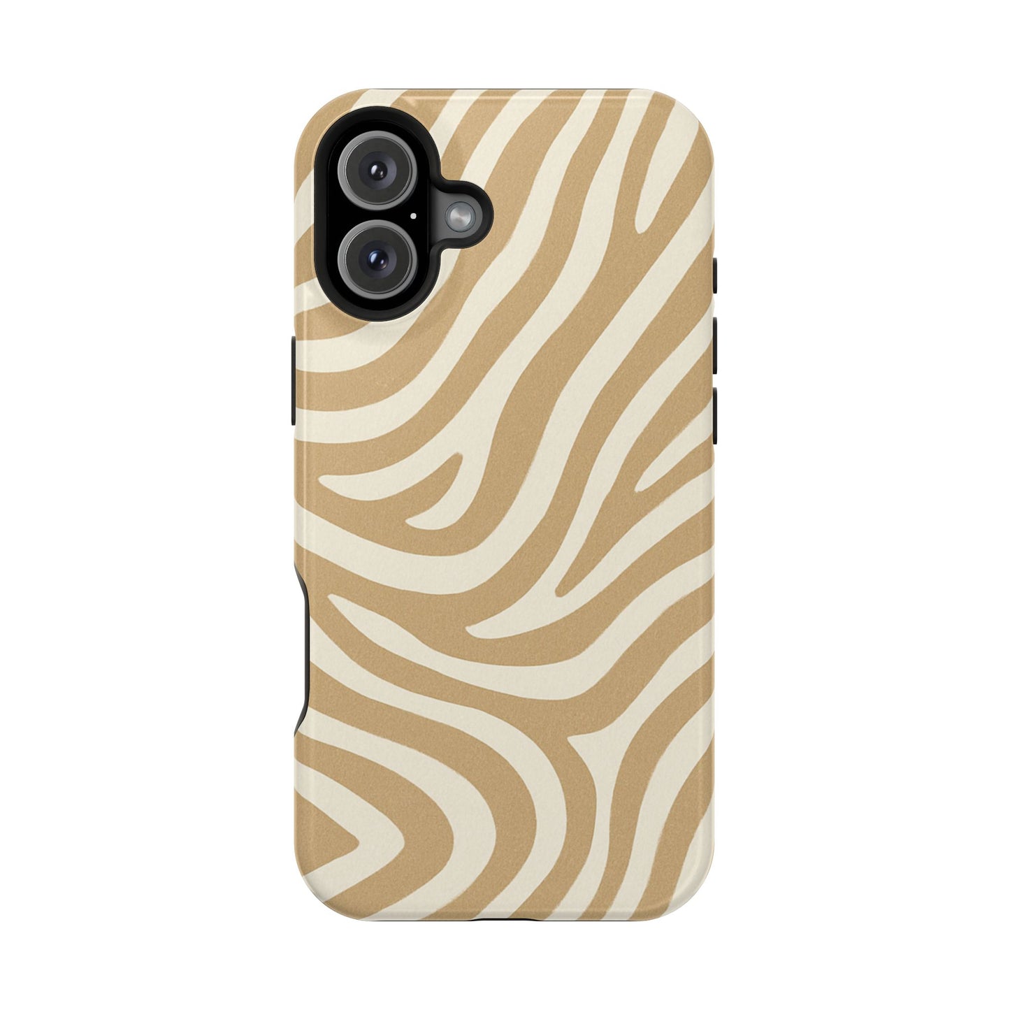 Ivory Zebra Magnetic Case