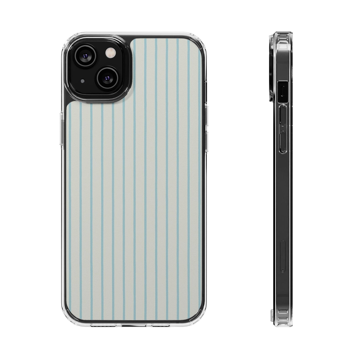 Blue Lines iPhone Case