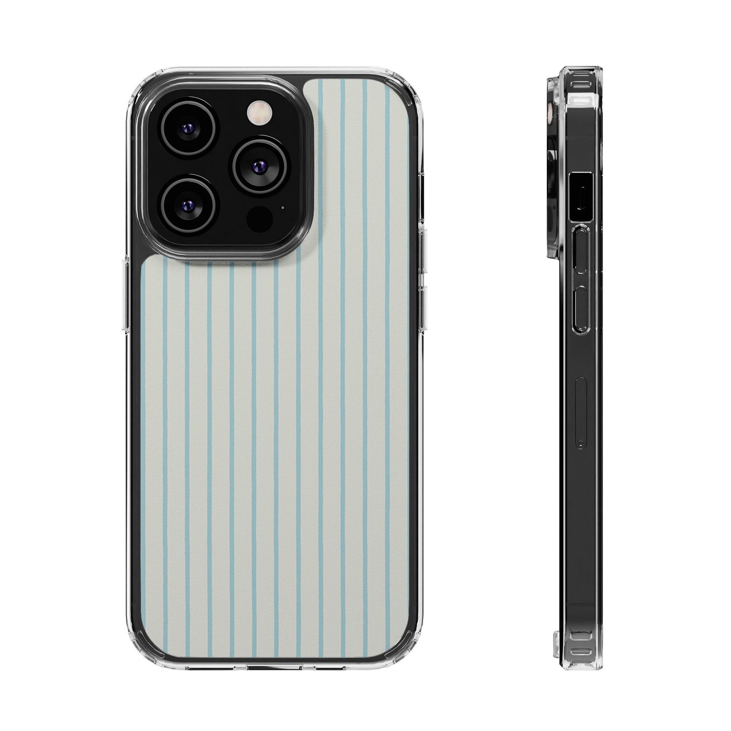 Blue Lines iPhone Case
