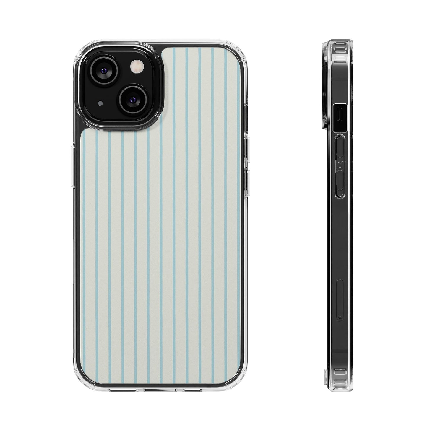 Blue Lines iPhone Case